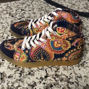 HIGTOP CAVAS MULTY COLOR